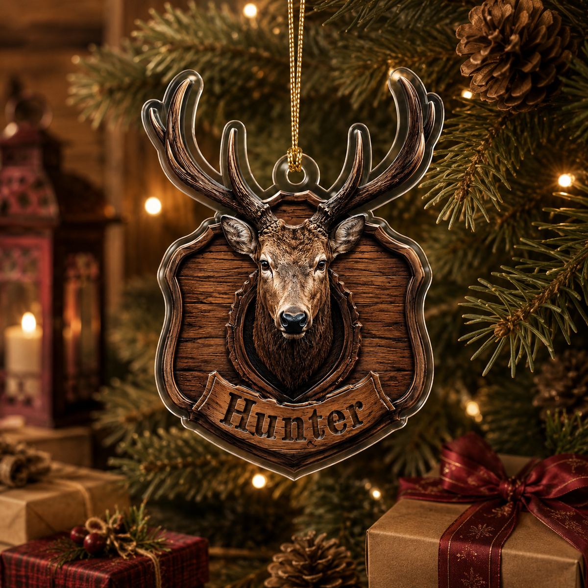 Personalized Hunting Trophy Buck Acrylic