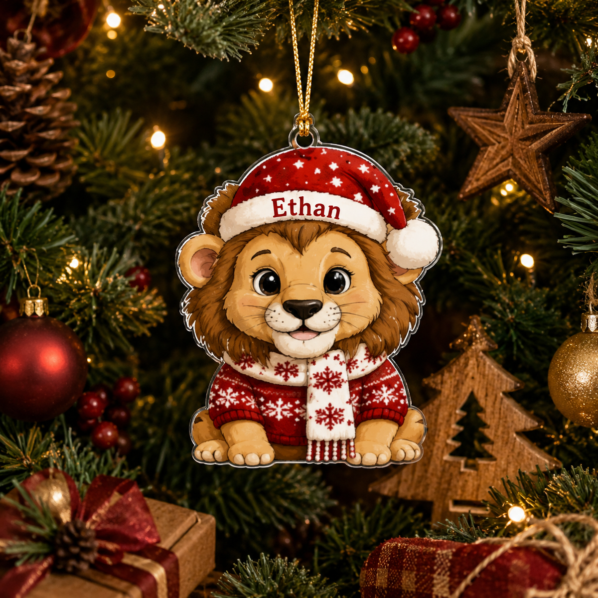 Animal Noel Lion