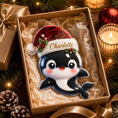 Animal With Santa Hat Orca