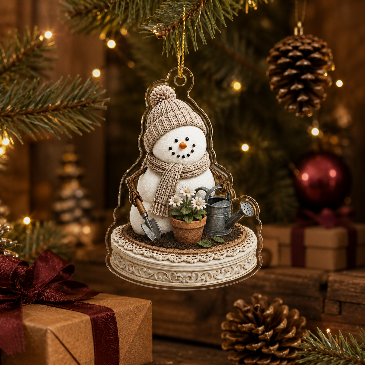 Snowman Hobbies Acrylic Gardening