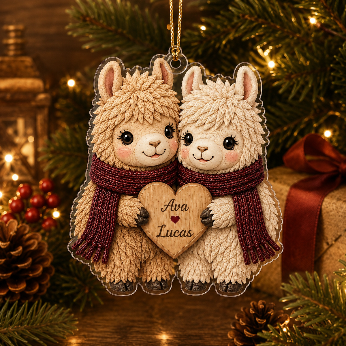 Couple Animal Llama