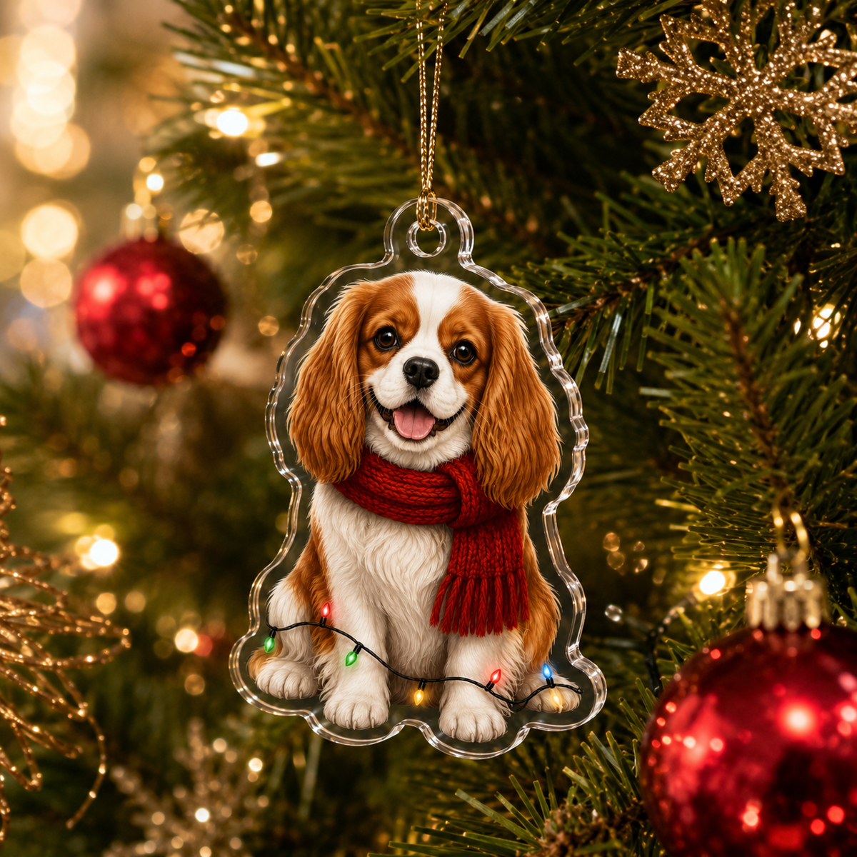 Dog Christmas Ledlight Spaniel
