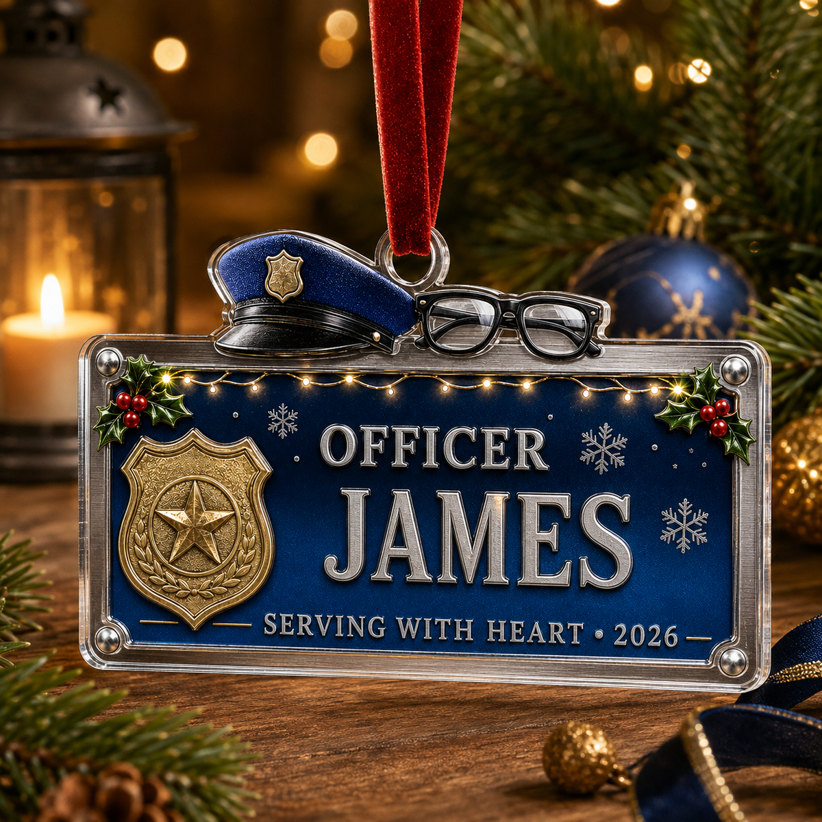 Officer Nameplate
