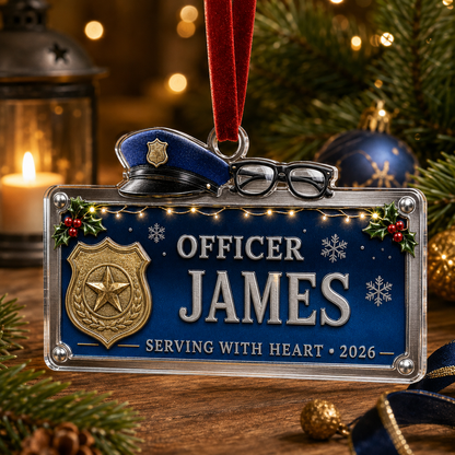Officer Nameplate