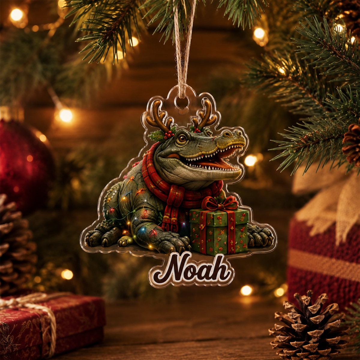 Christmas Animal Alligator