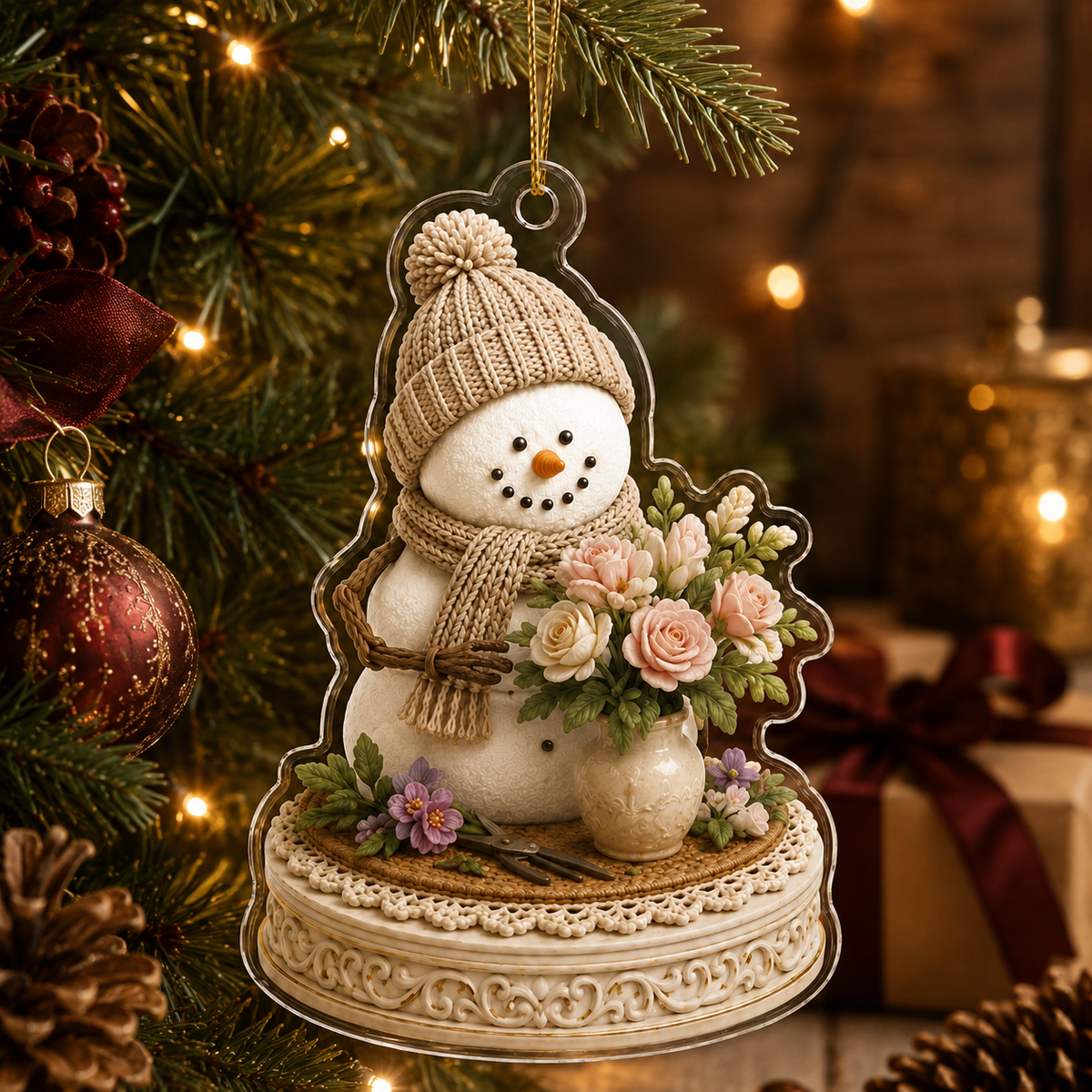 Snowman Hobbies Acrylic Flower Arranging