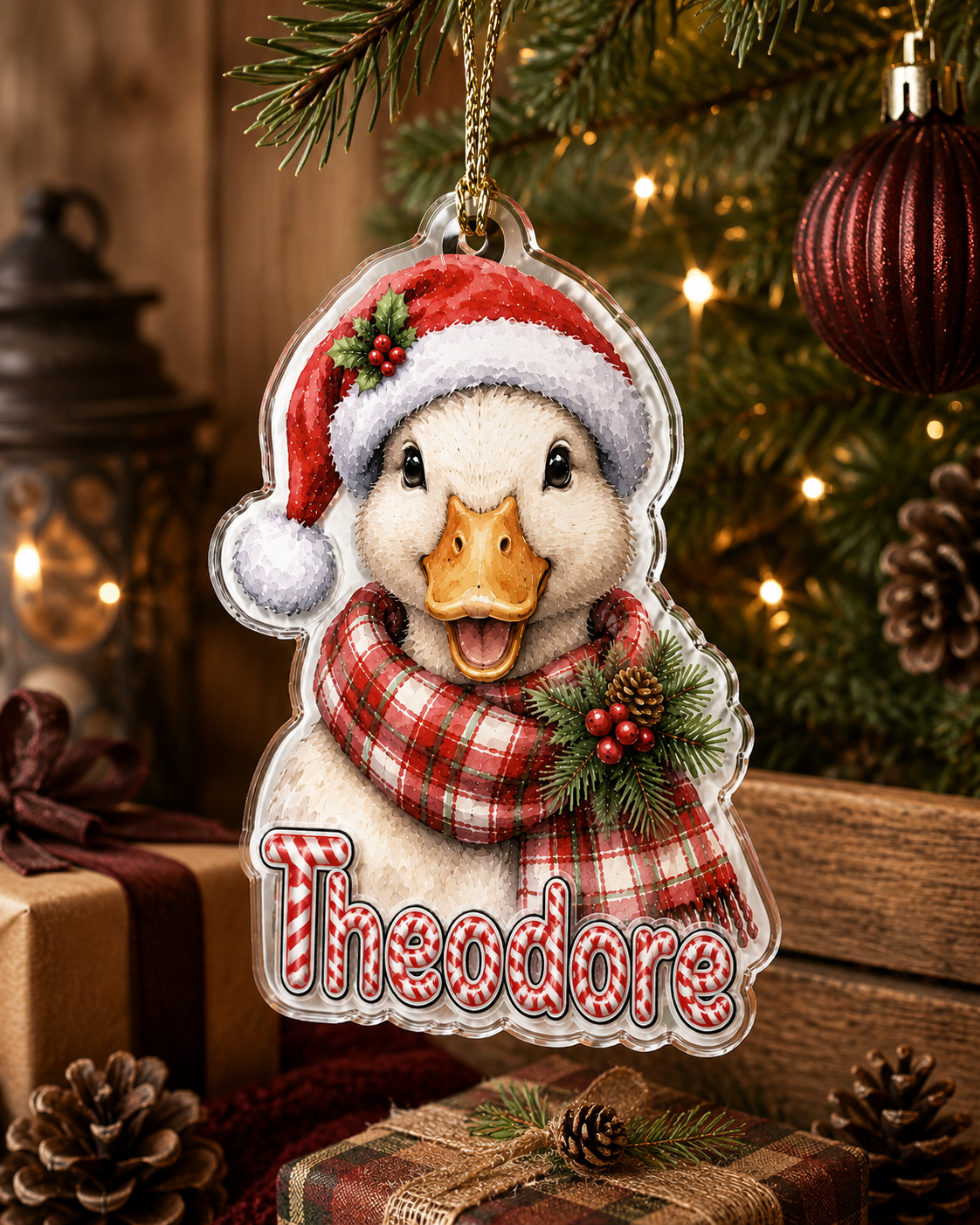 Christmas Farm Animal Duck