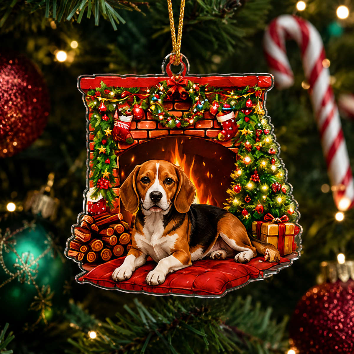 Dog Christmas Tree Tree Beagle