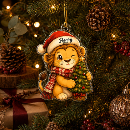 Animal Chrismas Lion