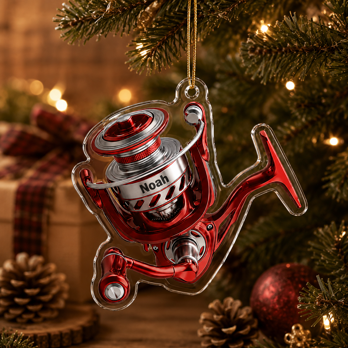 Personalized Fishing Reel Acrylic