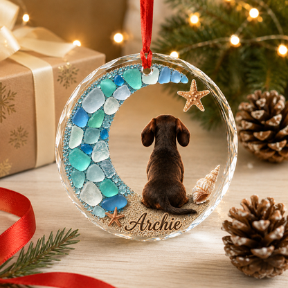 Custom Dog Seashell Duchsund