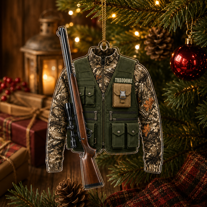 Personalized Hunting Field Vest Acrylic