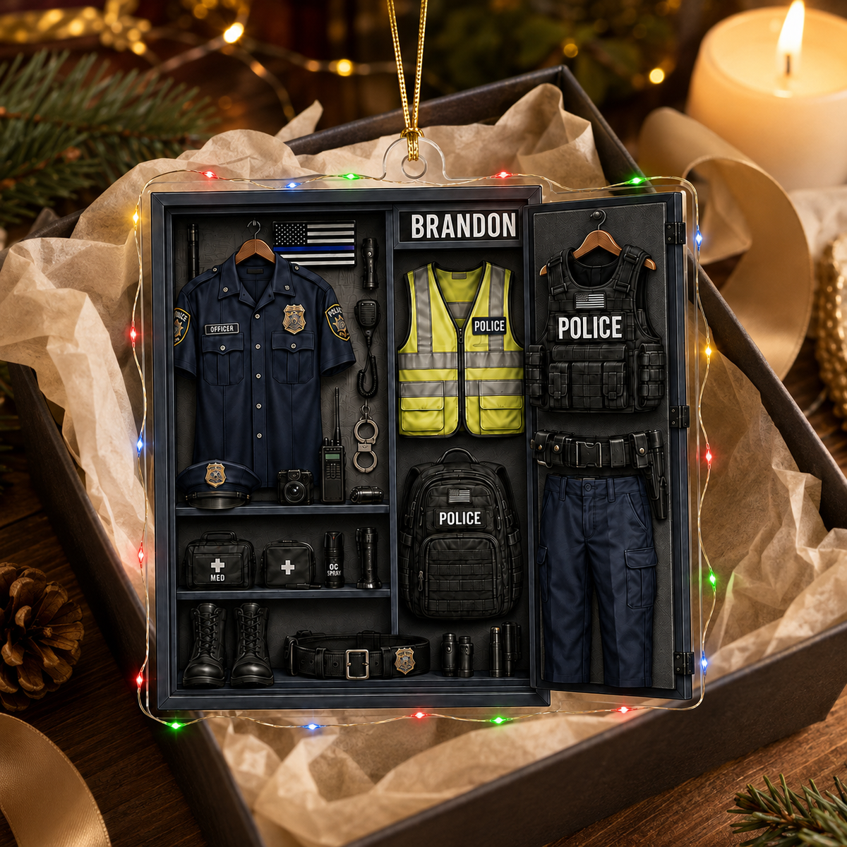 Police Uniform Locker