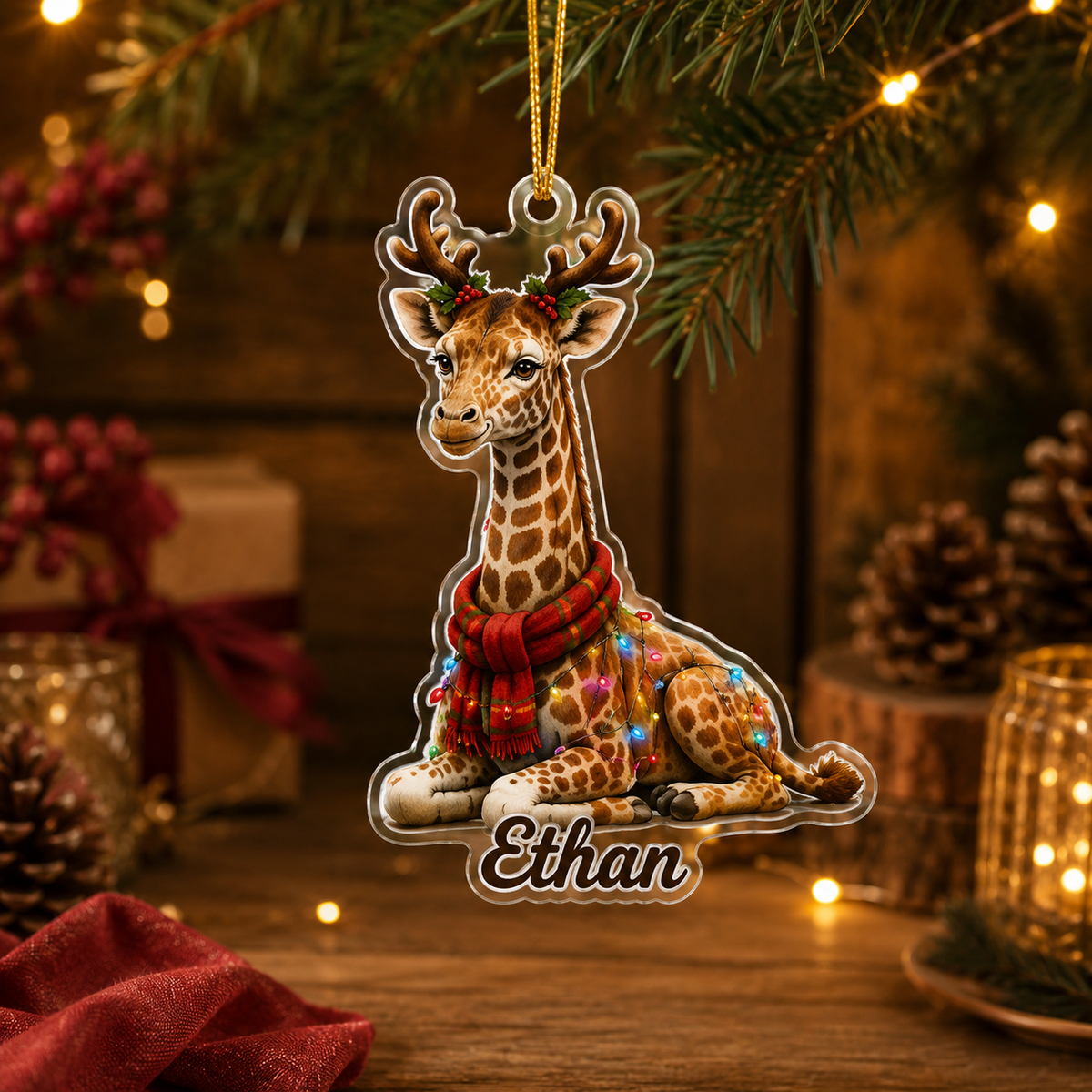 Christmas Animal Giraffe