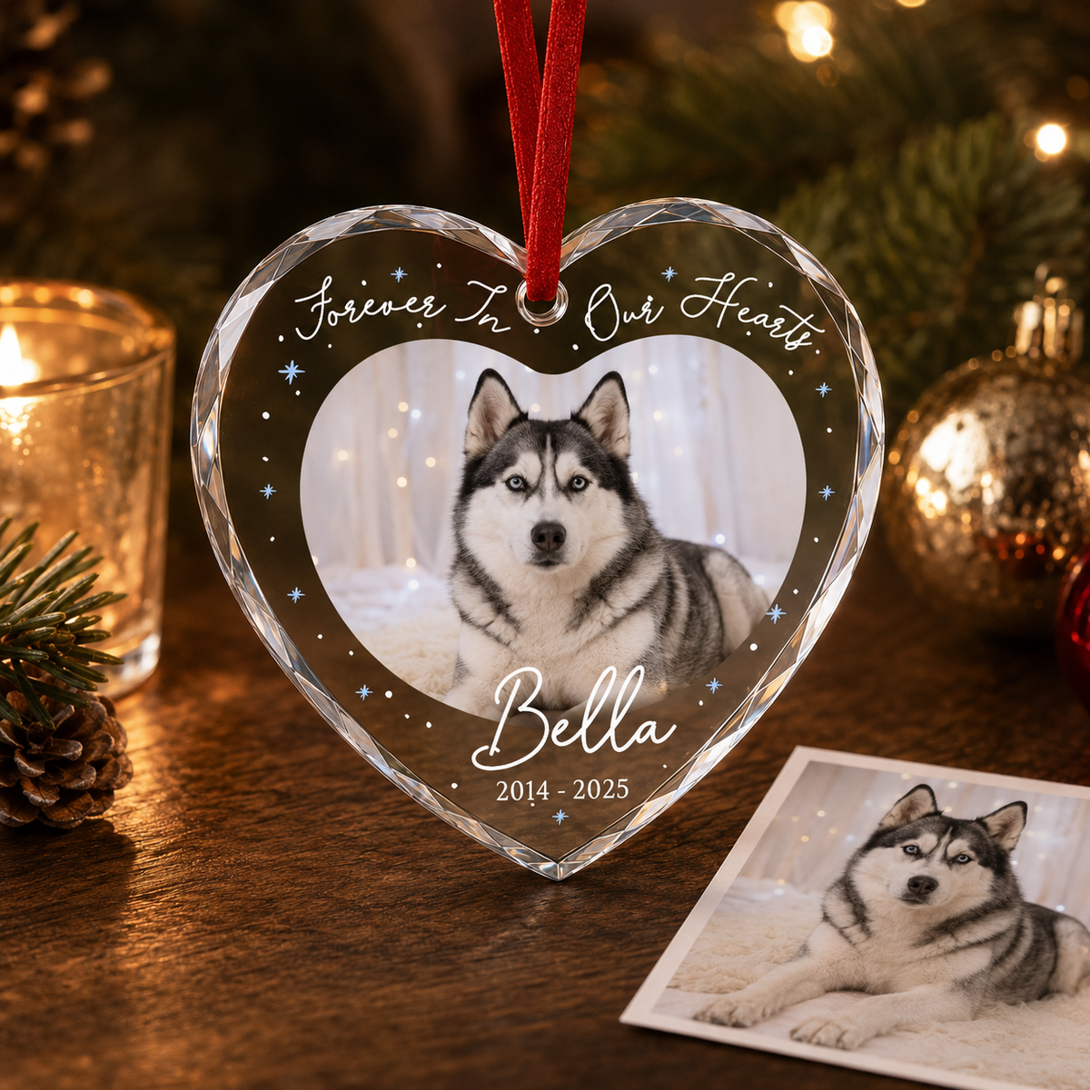 Custom Photo Dog Memorial Style 12