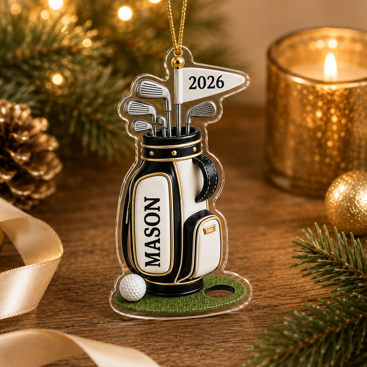 Golf Acrylic Style 5