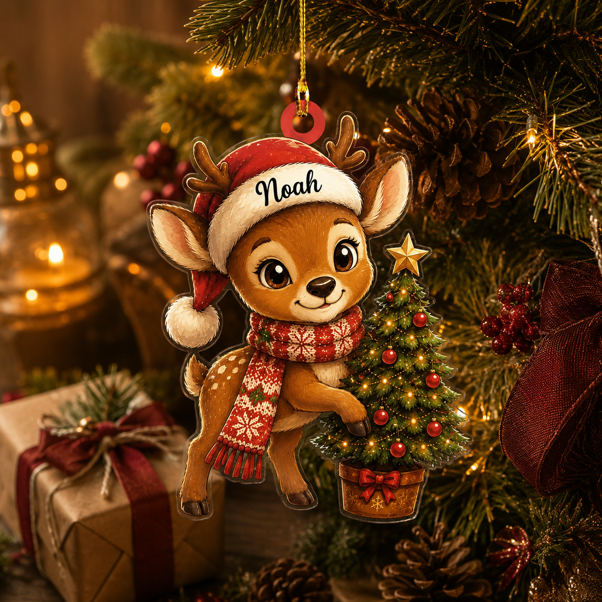 Animal Christmas Deer