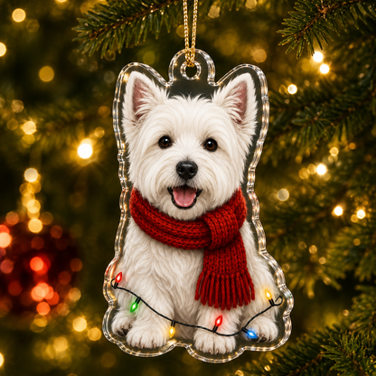 Dog Christmas Ledlight West Highland White Terrier