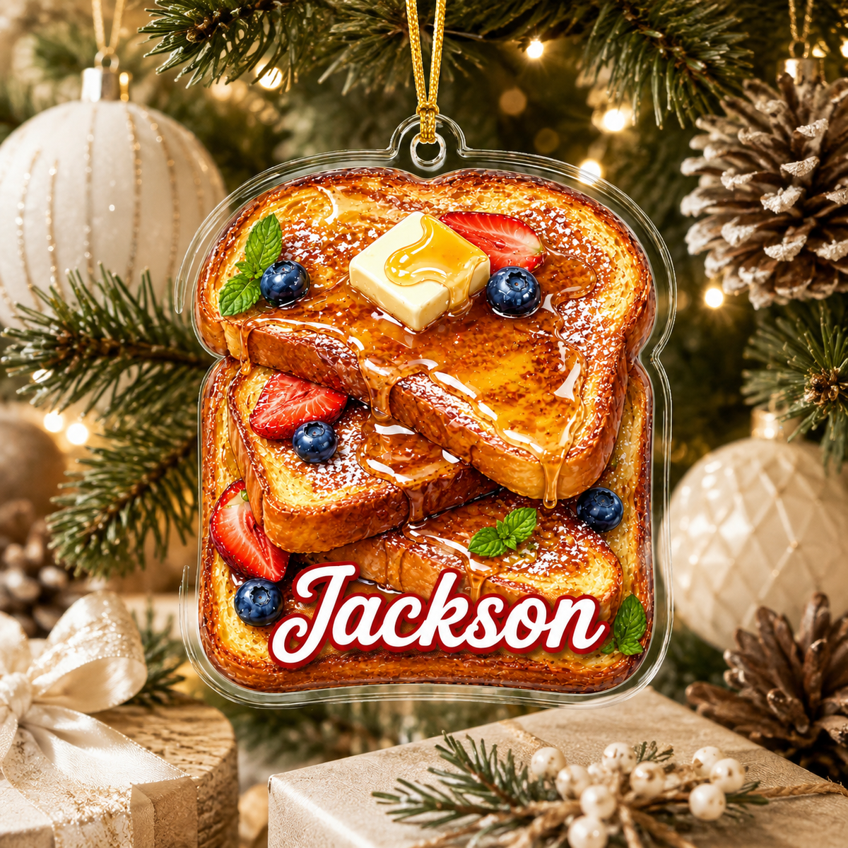 Breakfast Custom Name French Toast Acrylic