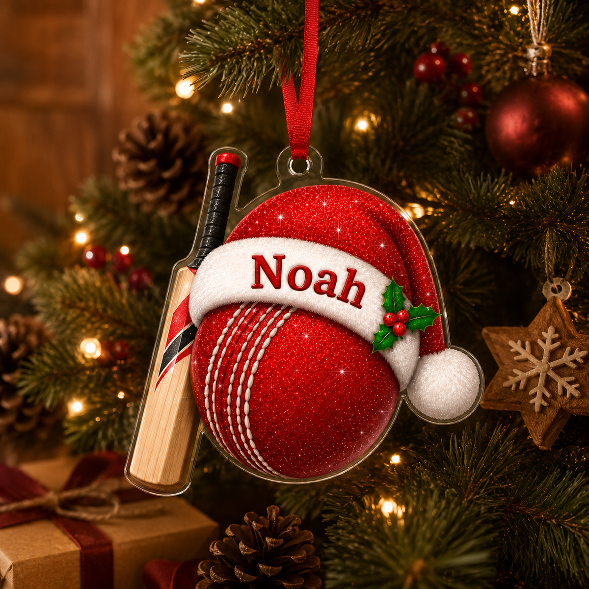 Sport Custome Name Acrylic Cricket