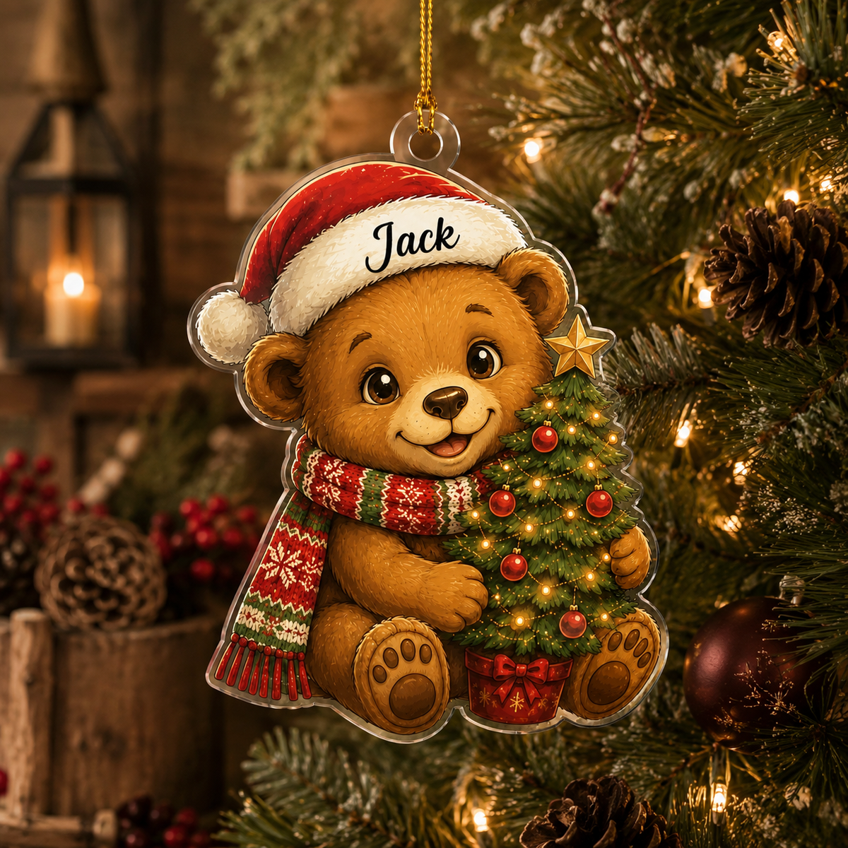 Animal Christmas Bear