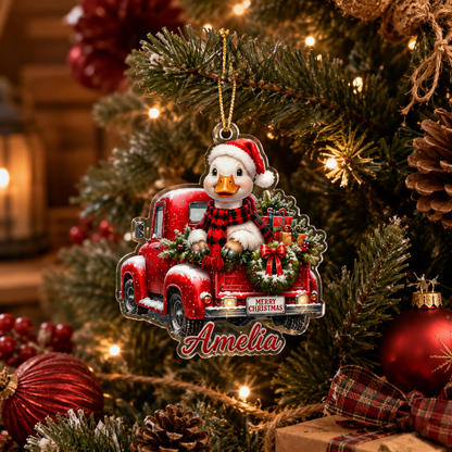 Christmas Farm Duck