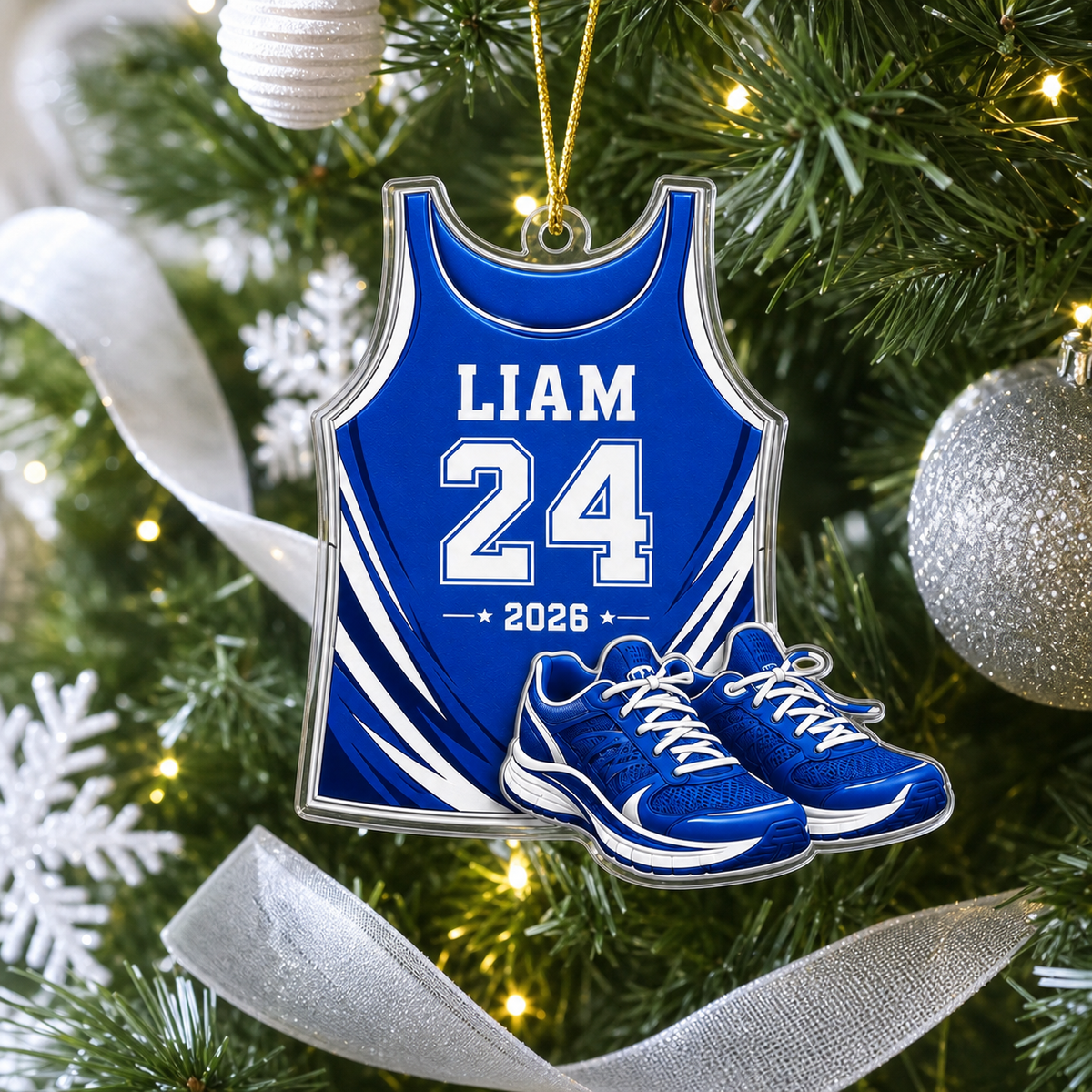 Custom Runner Acrylic - Numbered Singlet and Shoes
