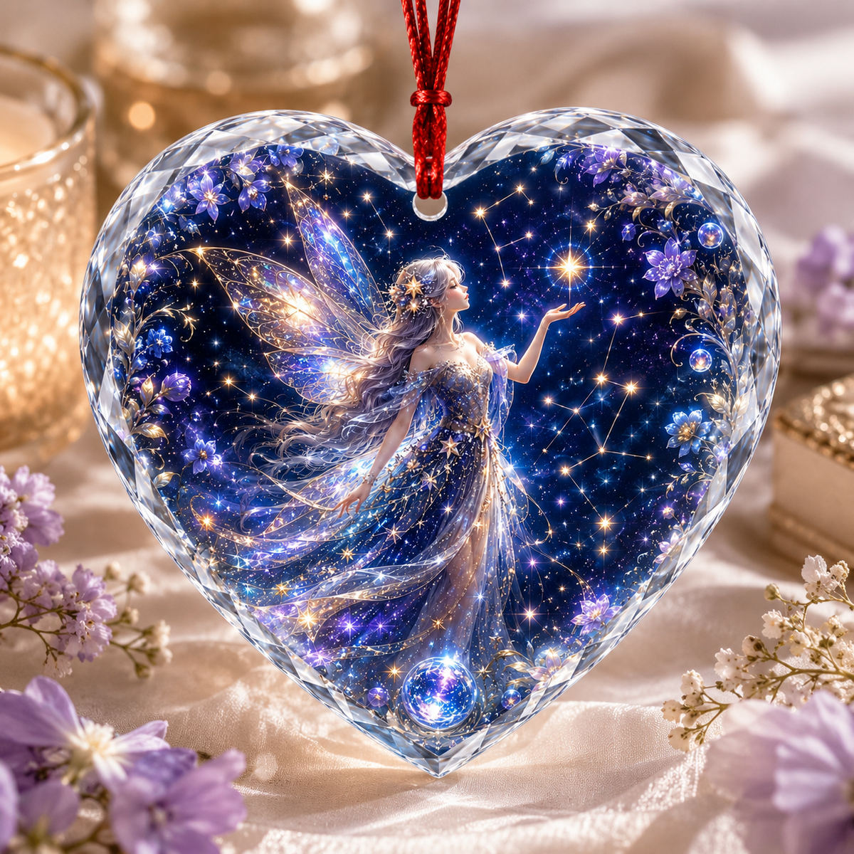 Fairy Glass Ornament Starlight Fairy