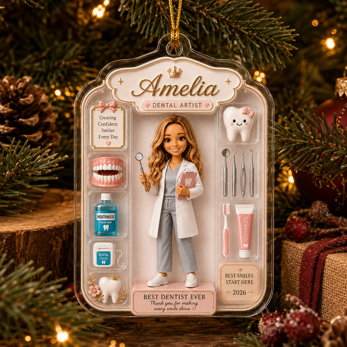 Dental Female Dentist Gift