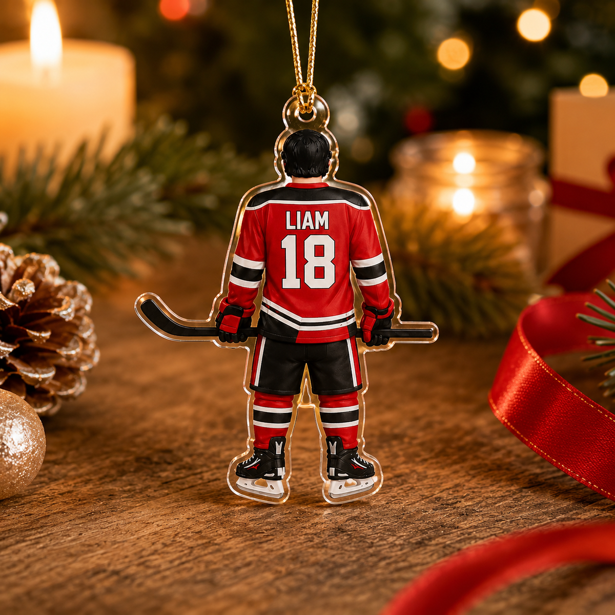 Hockey Acrylic Style 12