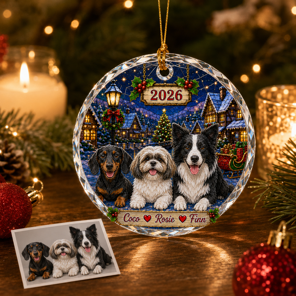 Custom Photo Multiple Dogs 10