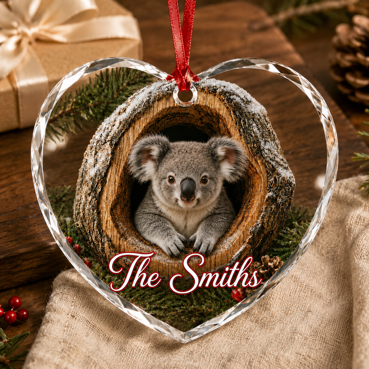 Glass ornament Animal Koala
