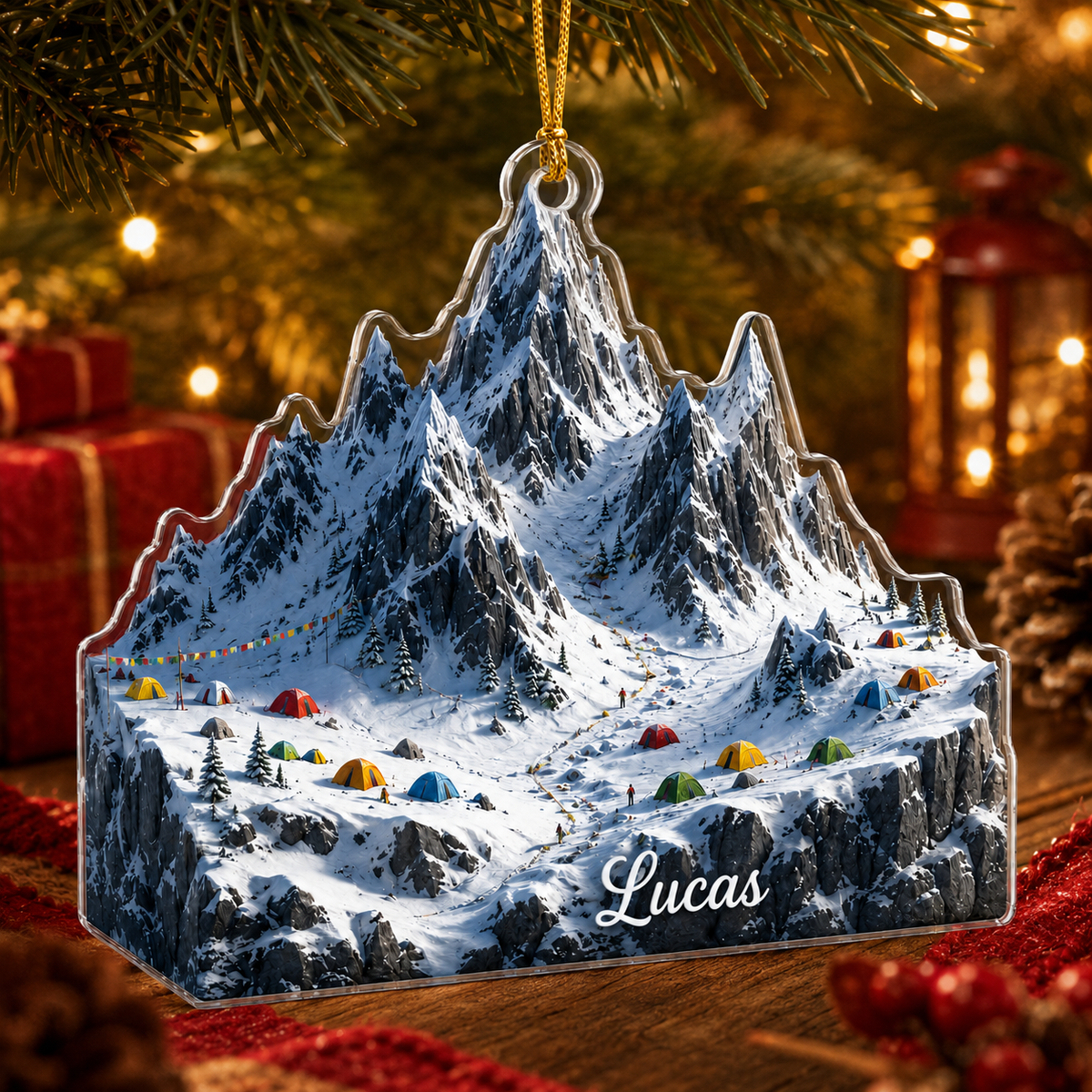 Custom Name Hiking And Trekking Acrylic Style 18