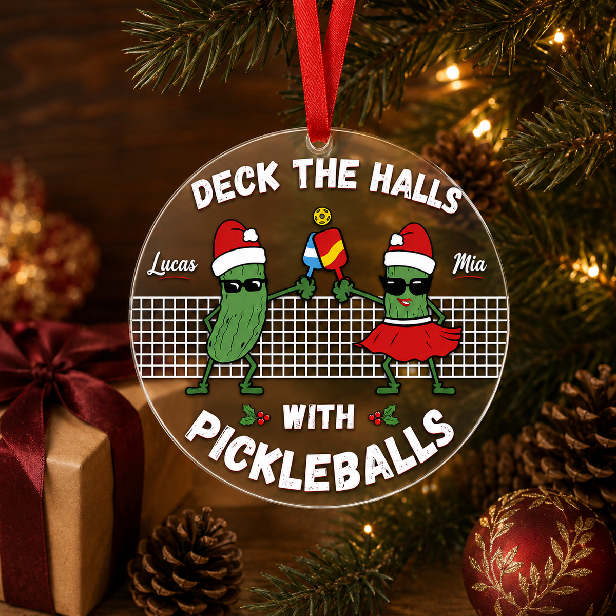 Custom Name Pickleball Acrylic Style 10