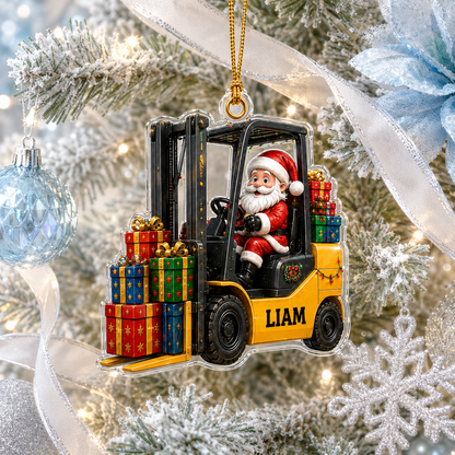 Santa Vehicle Crane Truck