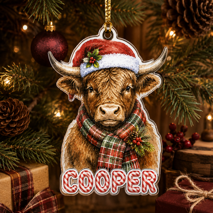 Christmas Farm Animal Bull