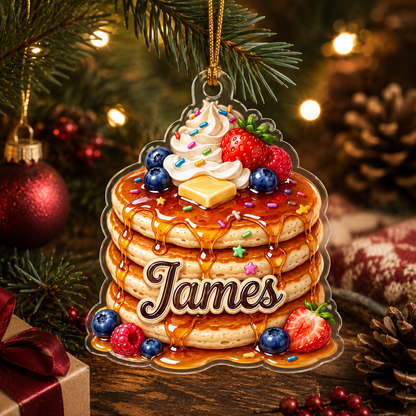 Custom Dessert Pancake Stack Acrylic