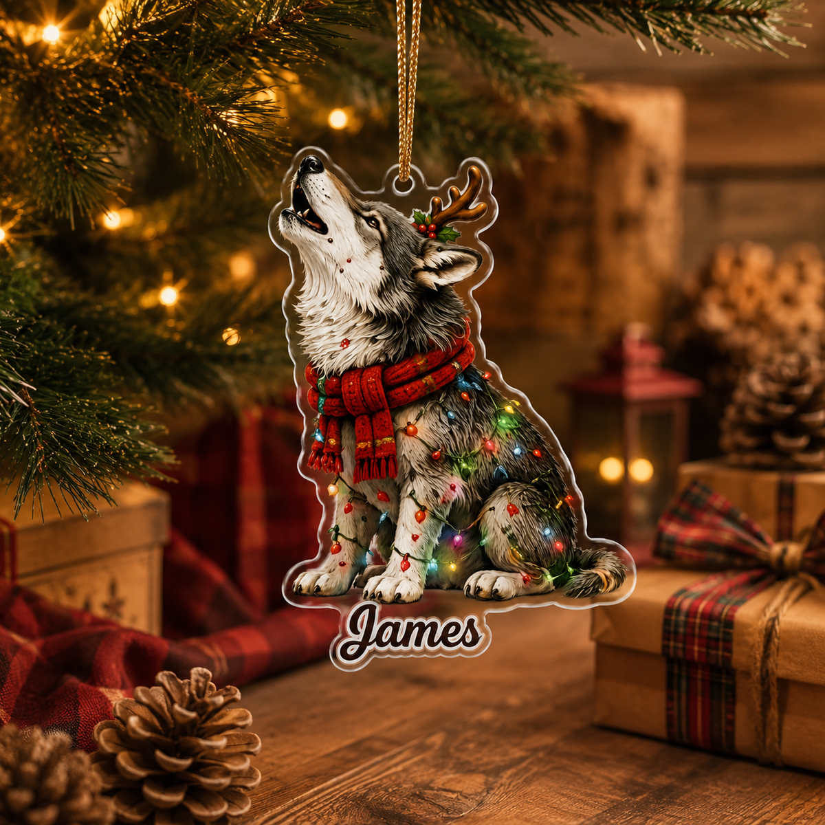 Christmas Animal Wolf