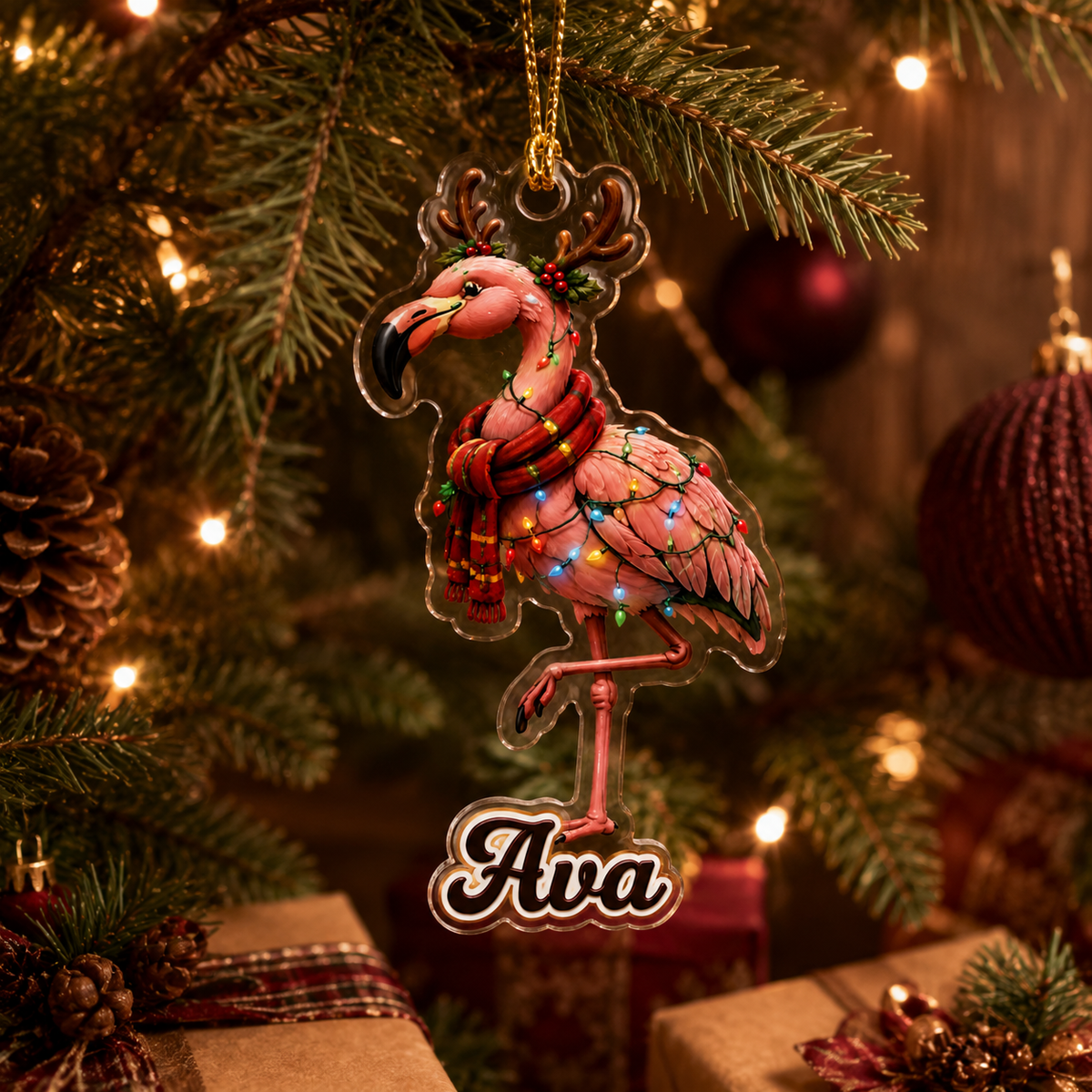 Christmas Animal Flamingo