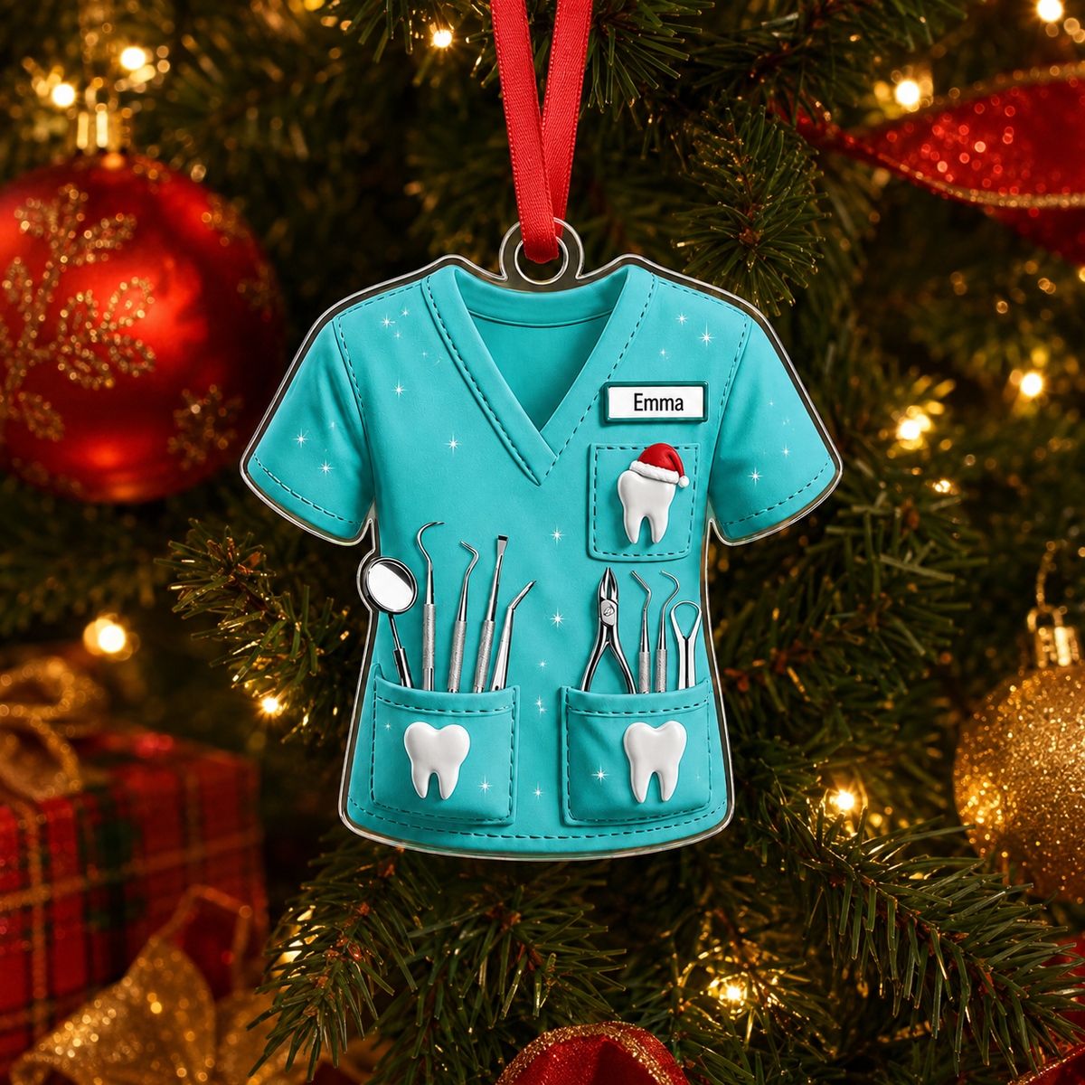 Dental Dental Scrubs Xmas