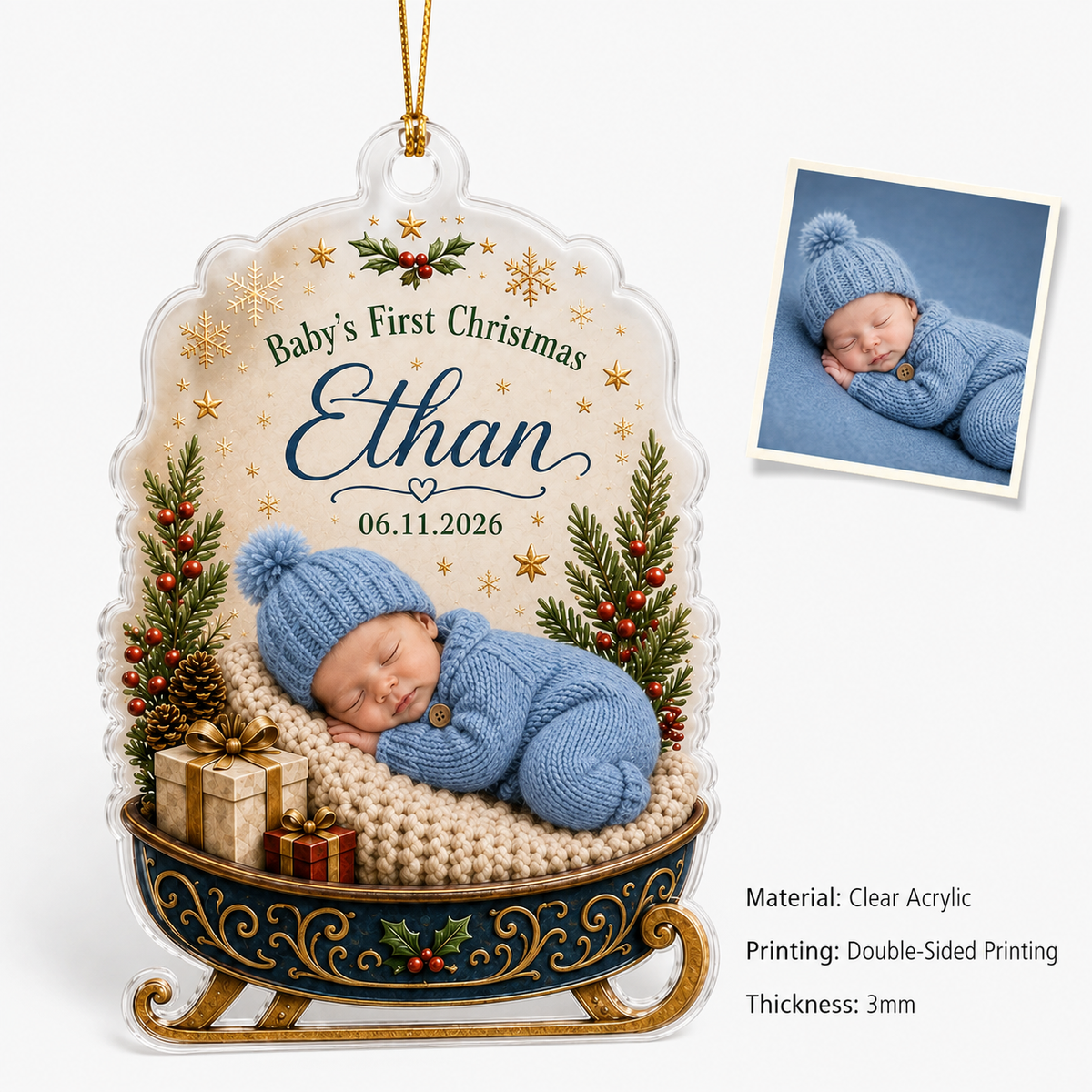 Baby Xmas Cradle