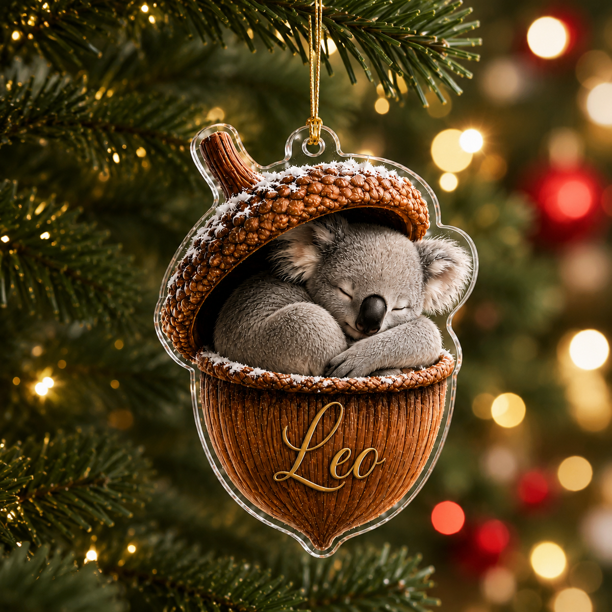 Animal Tree Decor Acrylic Koala