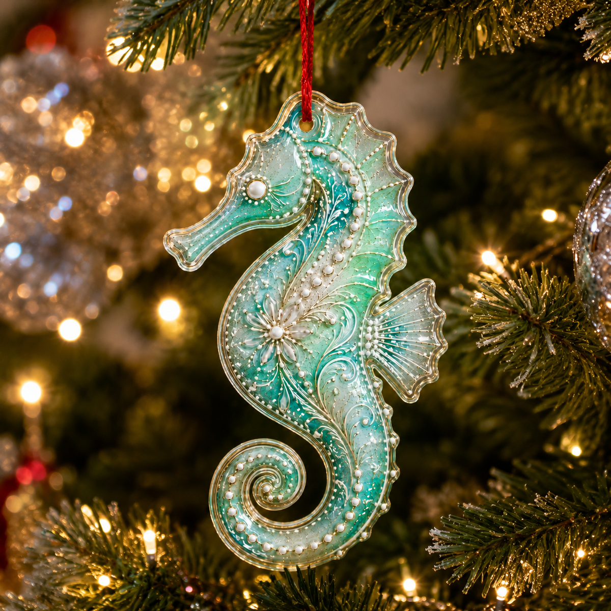 Summer Ocean Animals Seahorse