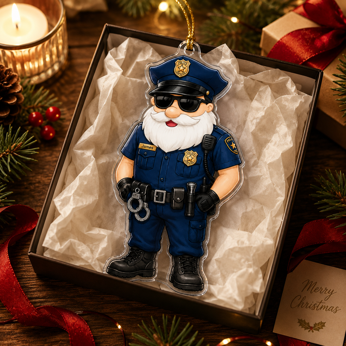 Police Santa In Uniform S2