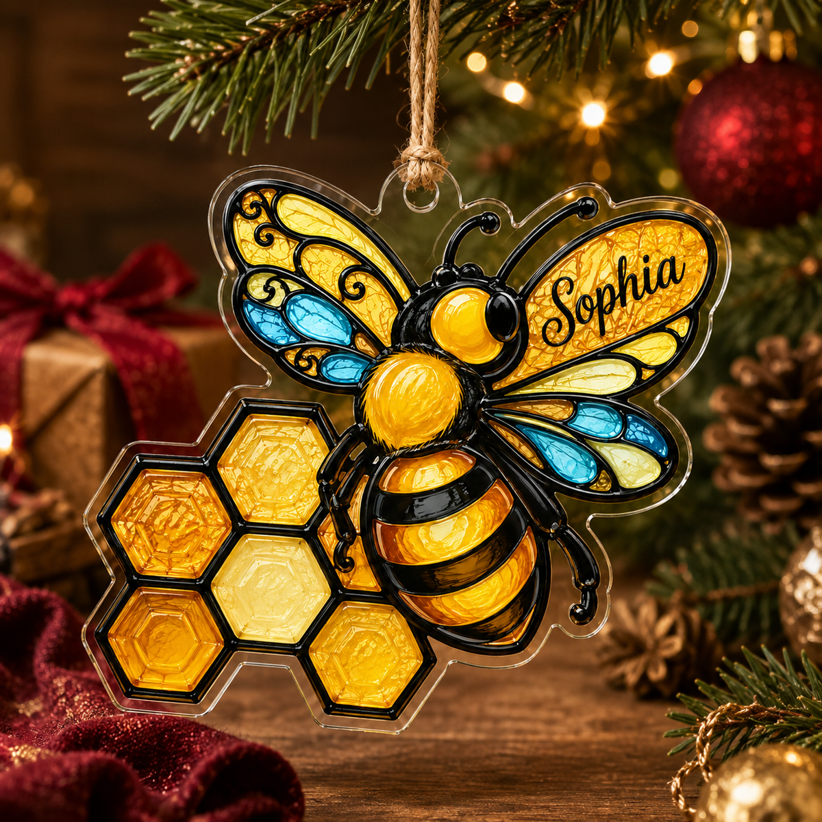 Bee Floral Style 2