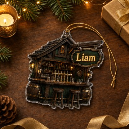 Food Lover Bar Pub Ornament