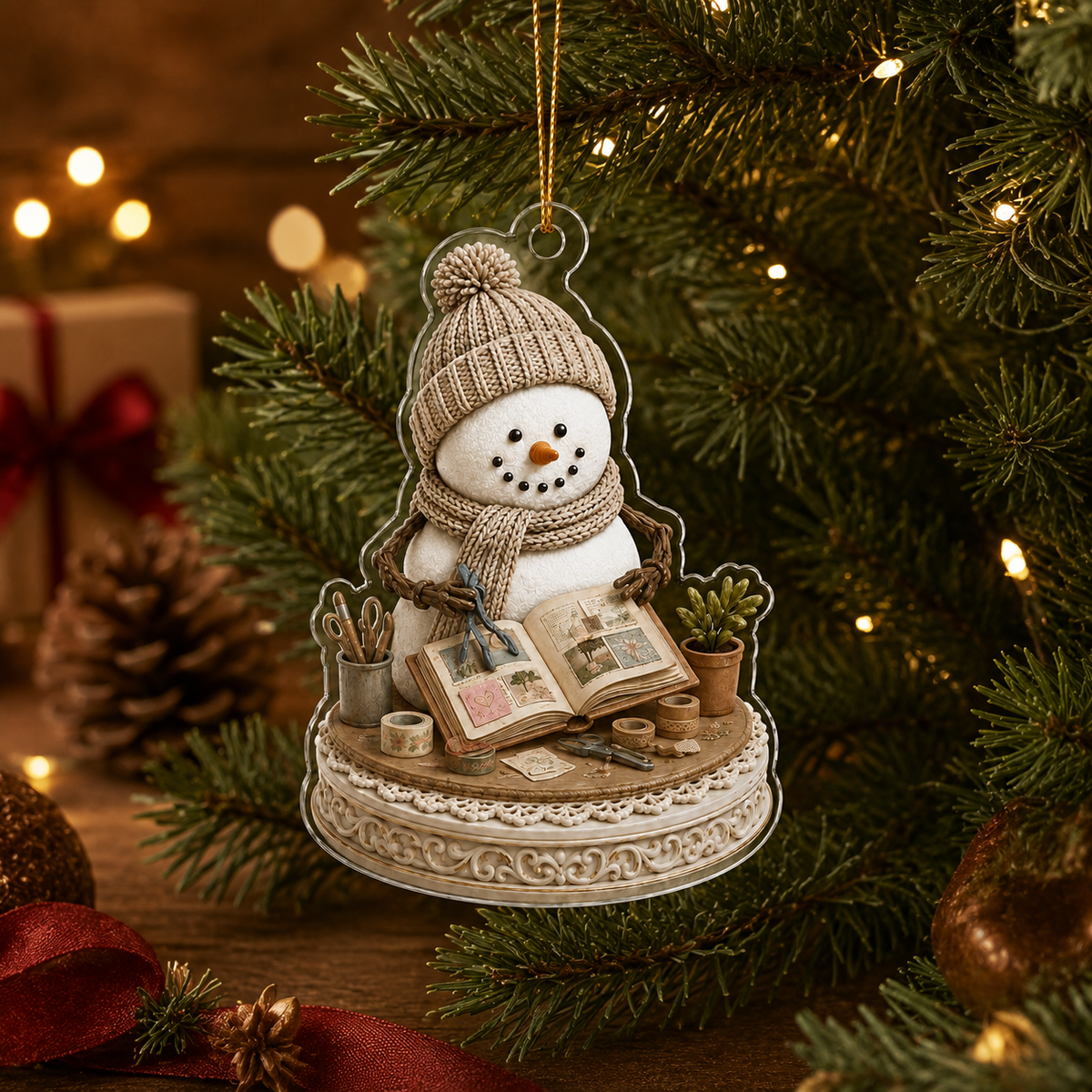 Snowman Hobbies Acrylic Scrapbooking