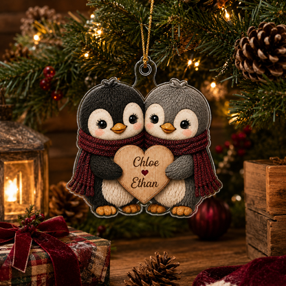 Couple Animal Penguin