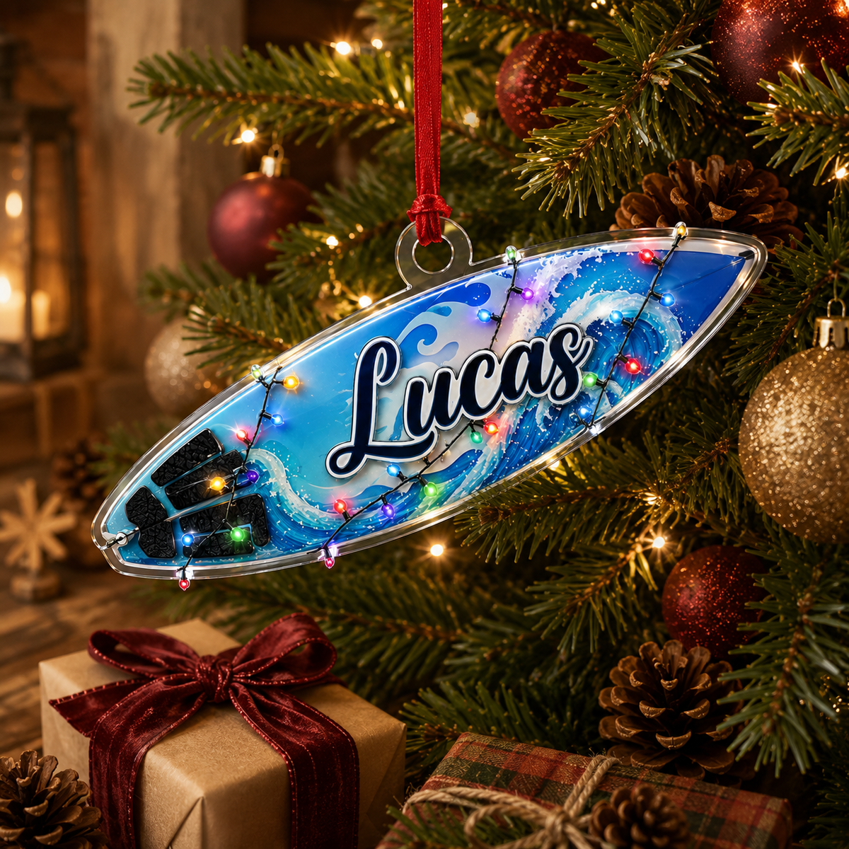 Surfing Personalize Acrylic Surfboard