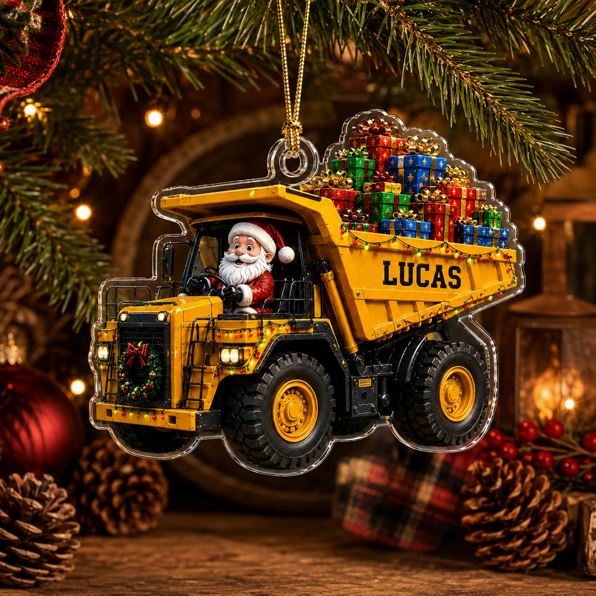 Santa Vehicle Dump Truck